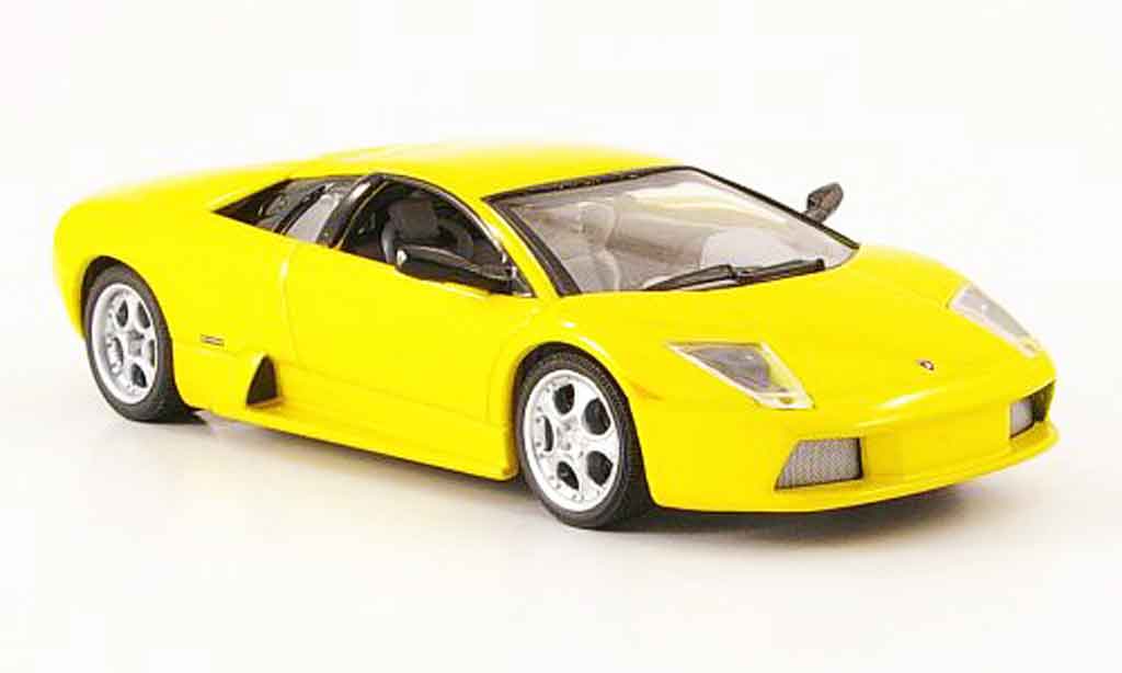 Lamborghini Murcielago 1/43 IXO geel 2003 modelauto