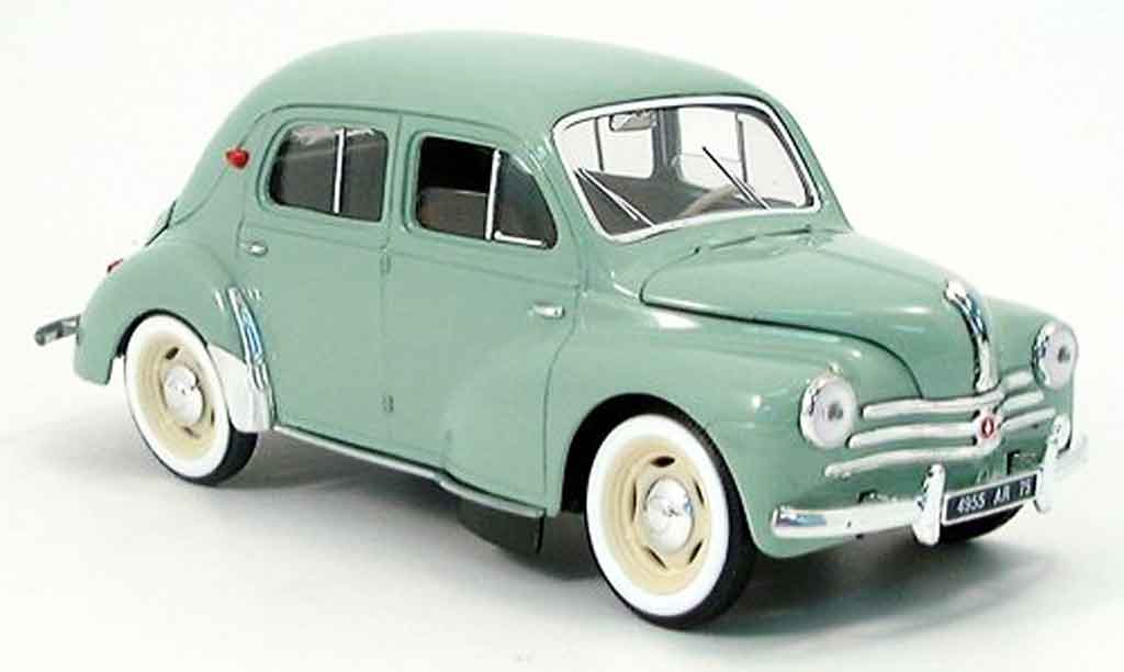 Renault 4CV 1/18 Solido grijs 1954 modelauto