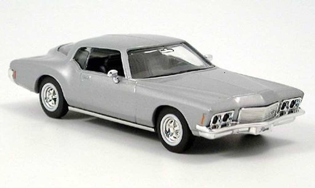 Buick Riviera 1971 1/43 Yat Ming 1971 GS grijs modelauto