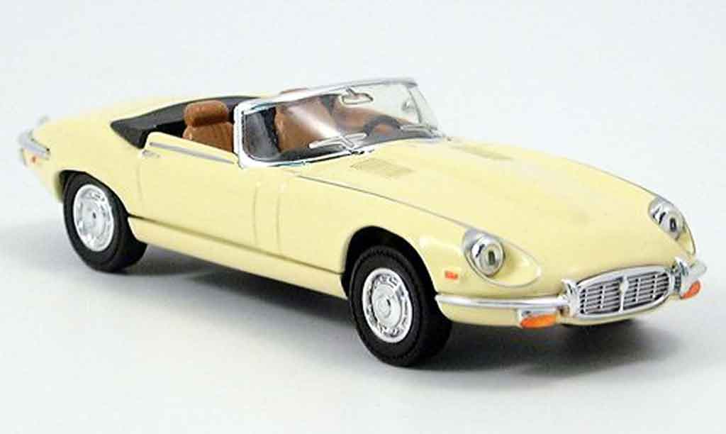 Jaguar E-Type 1971 1/43 Yat Ming 1971 geel modelauto