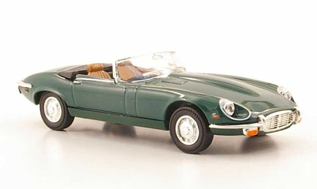 Jaguar E-Type 1971 1/43 Yat Ming 1971 Roadster grun modelauto