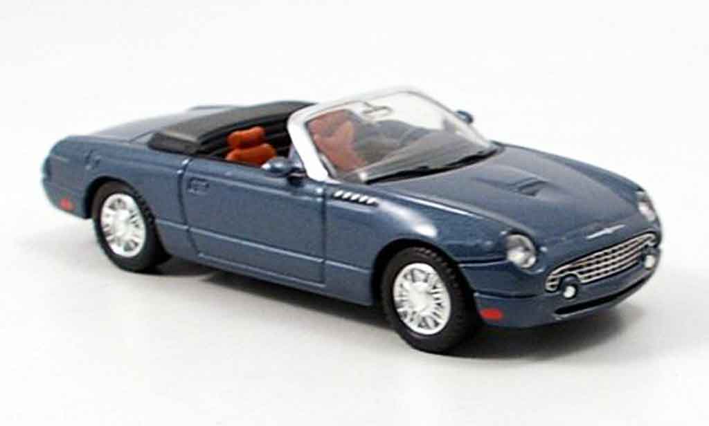Ford Thunderbird 2003 1/43 Yat Ming 2003 offen anthrazit 2003 modelauto