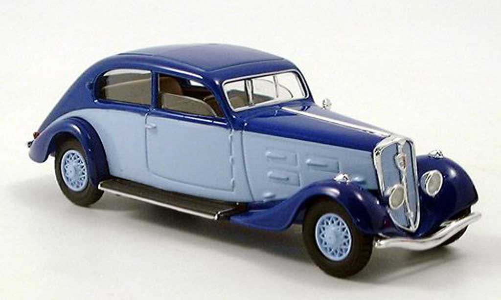 Peugeot 601 1/43 Solido blauw/blauw 1934 modelauto