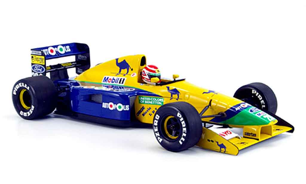 Ford F1 1991 1/18 Minichamps 1991 benetton b 191 n. piquet modelauto