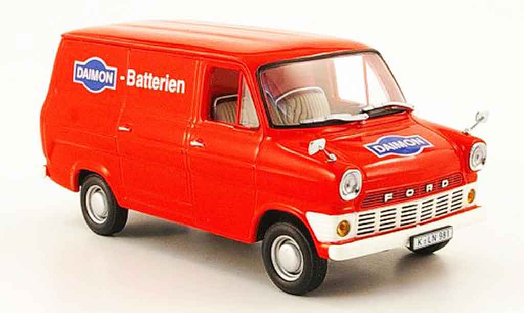 Ford Transit 1/43 Minichamps Daimon Batterien 1965 modelauto