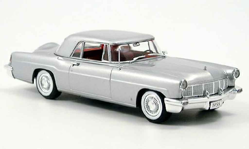 Lincoln Continental 1956 1/43 Minichamps 1956 MK II grijs modelauto