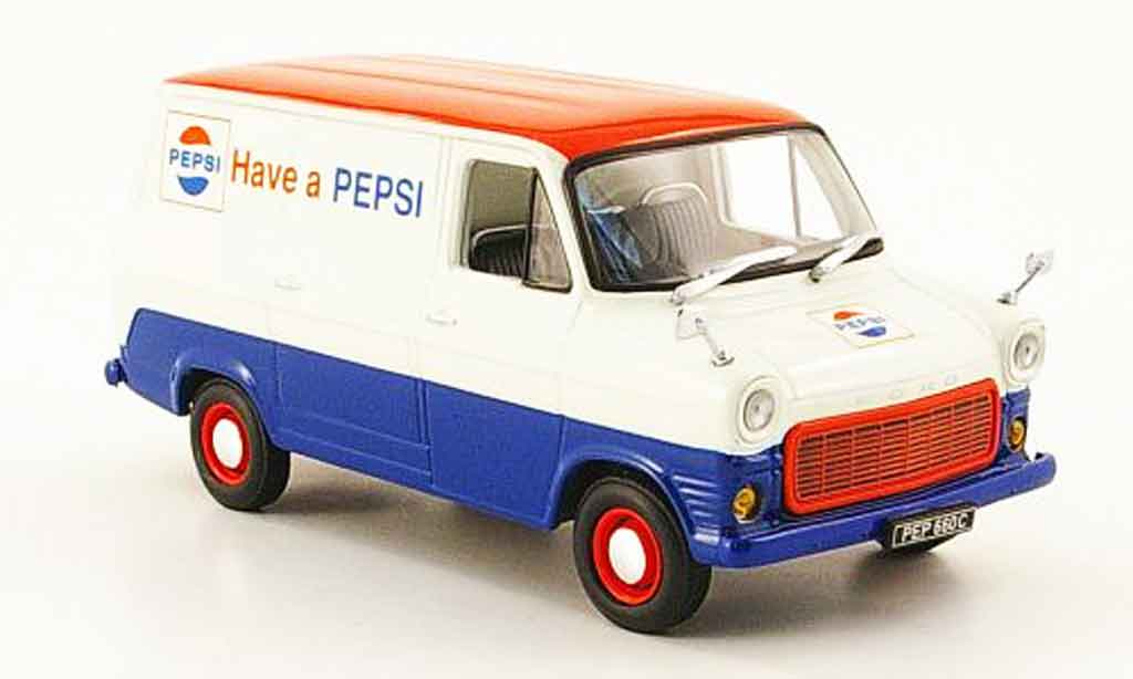Ford Transit 1/43 Minichamps Bestelwagen Pepsi Cola 1971 modelauto