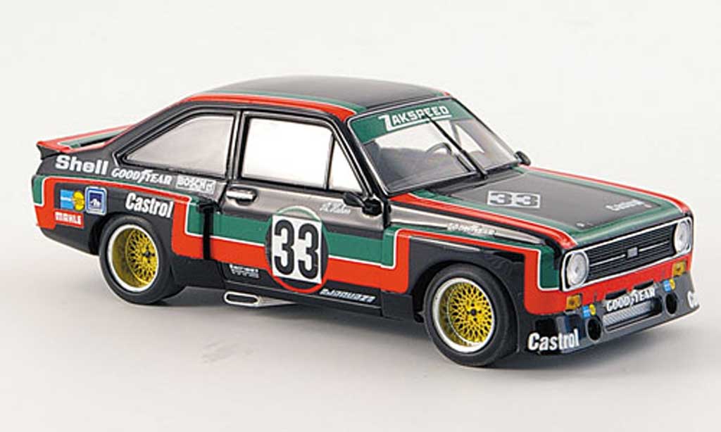 Ford Escort RS 1800 1/43 Minichamps RS 1800 No.33 Castrol Team Zakspeed A.Hahne DRM Supersprint Nurburgring 1976 modelauto