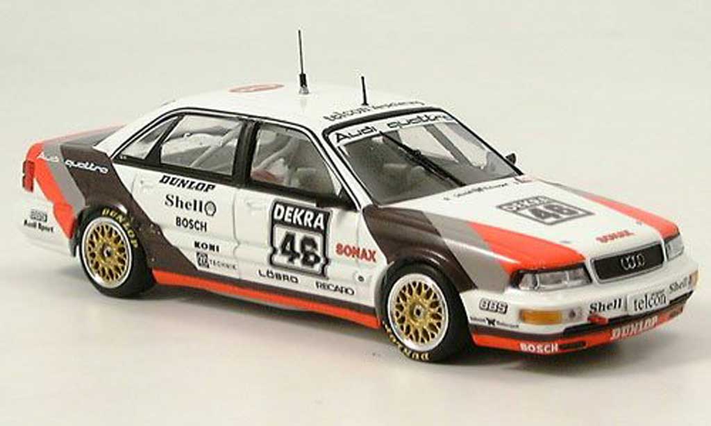 Audi V8 Quattro 1/43 Minichamps Quattro Quattro DTM Jelinski 1990 modelauto
