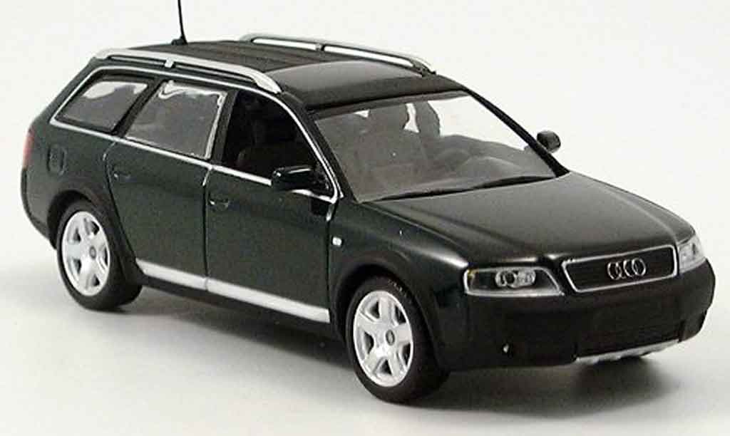 Audi A6 Allroad 1/43 Minichamps Allroad Quattro grun 2001 modelauto