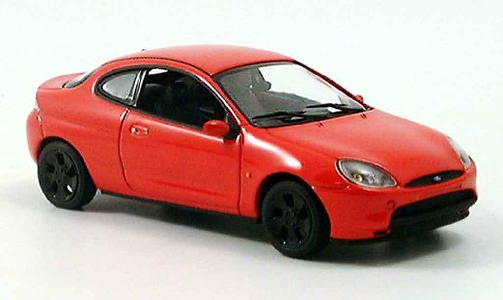 Ford Puma 1/43 Minichamps rood 1996 modelauto