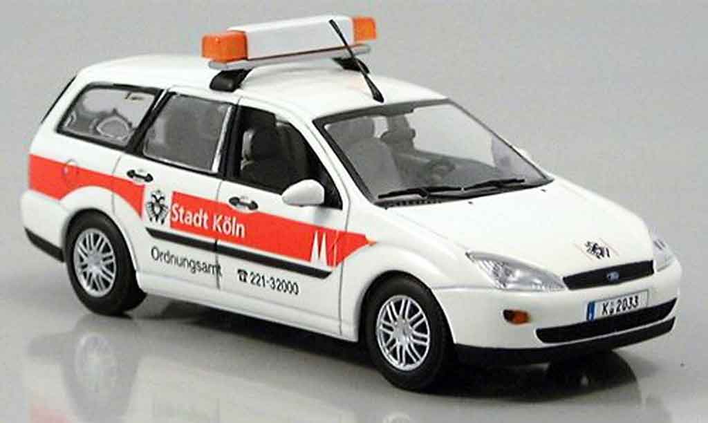 Ford Focus 1/43 Minichamps Turnier Ordnungsamt Koln 1997 modelauto