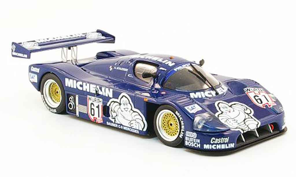 Mercedes C9 1/43 Minichamps Sauber No.61 Michelin Supercup 1987 modelauto