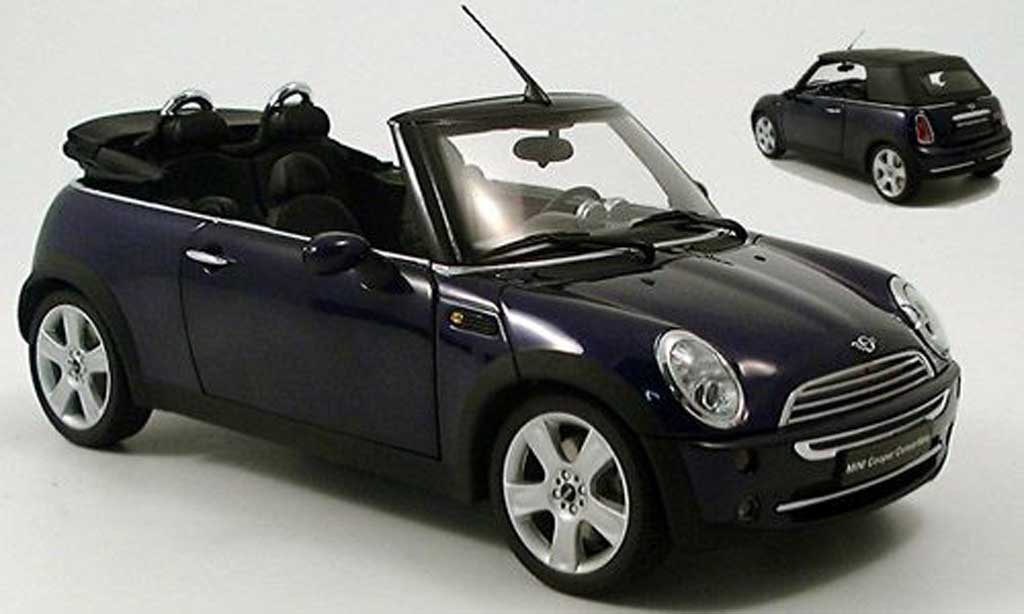 Mini Cabriolet 1/18 Kyosho purple modelauto