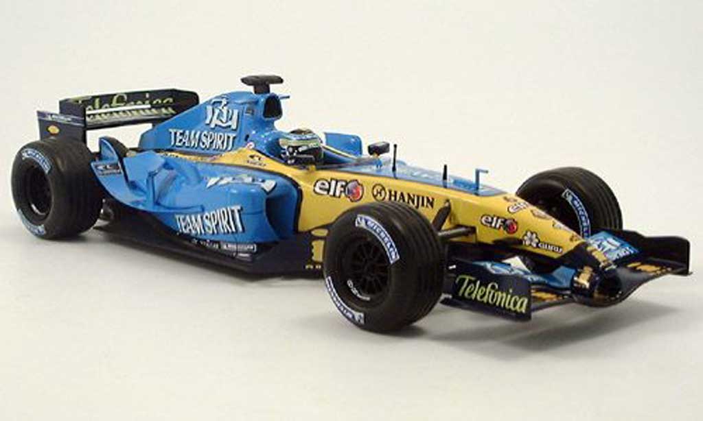 Renault F1 1/18 Hot Wheels f1 g. fisica 2005 modelauto