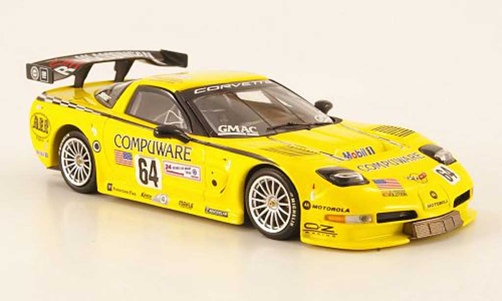 Chevrolet Corvette C5 1/43 Minichamps C5 R GTS No.64 Compuware 24h Le Mans 2004 modelauto