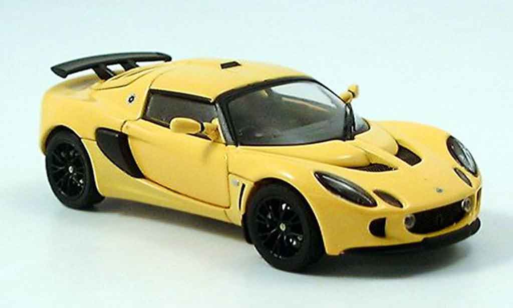 Lotus Exige 1/43 Autoart mkii geel 2005 modelauto