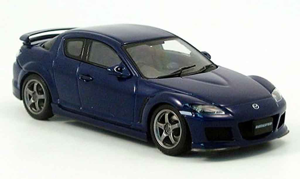 Mazda RX8 1/43 Autoart Speed RX 8 blauw 2005 modelauto