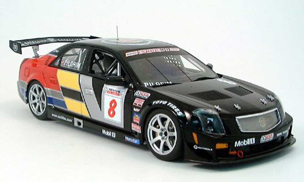 Cadillac CTS-V 1/18 Autoart no.8 pilgrim scca world challenge 2004 modelauto