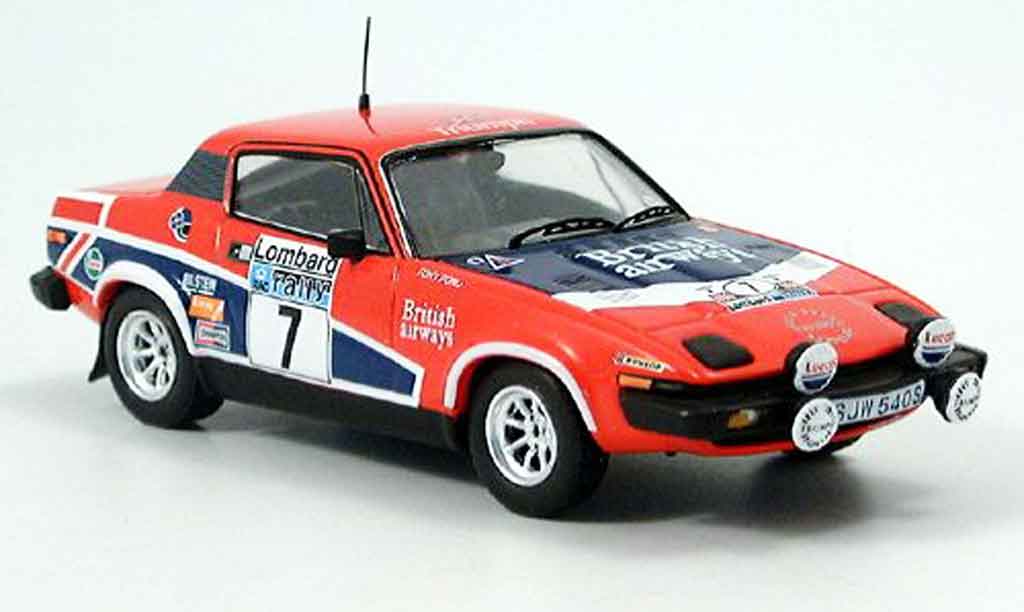 Triumph TR7 1978 1/43 Trofeu 1978 RAC Pond Gallagher modelauto