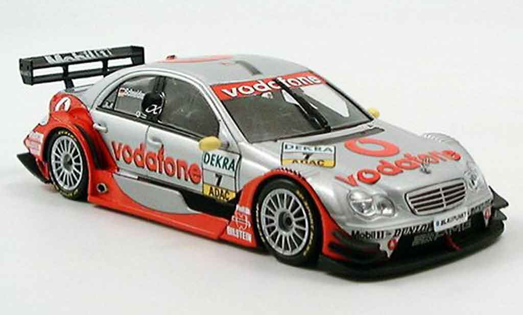 Mercedes Classe C 1/43 Minichamps Vodafone Schneider DTM 2005 modelauto