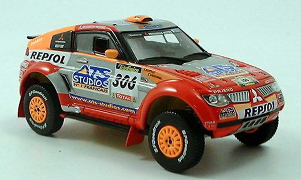 Mitsubishi Pajero 1/43 Norev Rallye 2005 modelauto