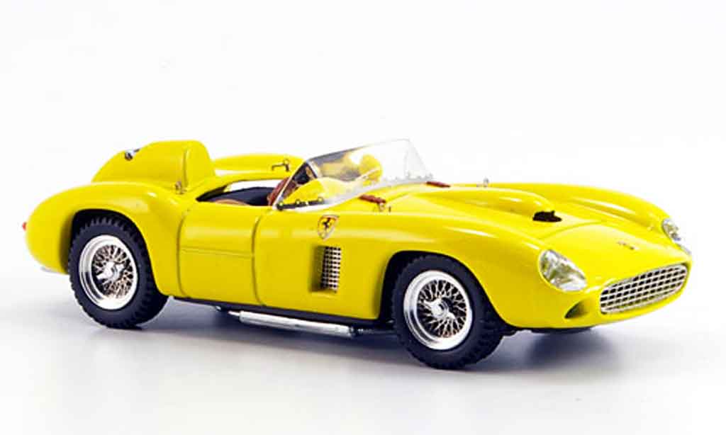 Ferrari 290 1957 1/43 Art Model 1957 mm geel modelauto