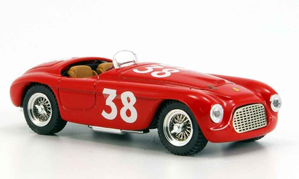 Ferrari 166 1950 1/43 Art Model 1950 spyder grijsstone a.ascari modelauto