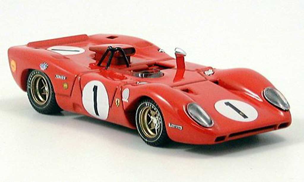 Ferrari 312 P 1/43 Best P Spyder Monza Andretti-Amon 1969 modelauto