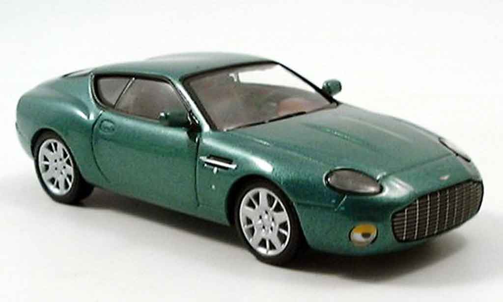 Aston Martin DB7 1/43 IXO zagato grun 2005 modelauto