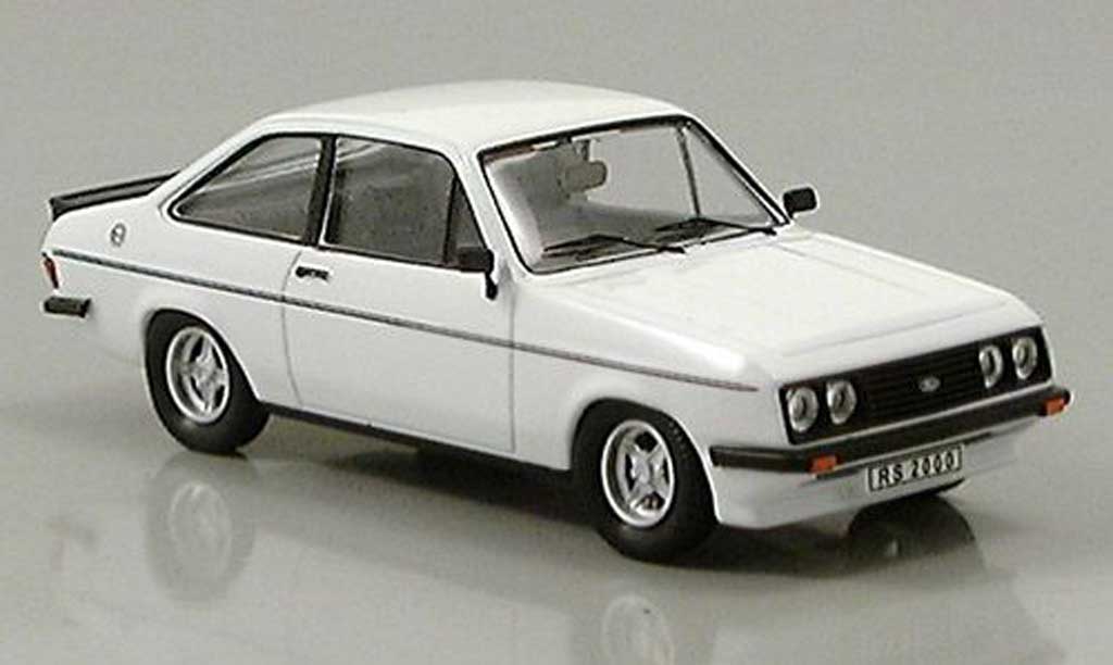 Ford Escort RS 2000 1/43 Trofeu RS 2000 wit 1979 modelauto