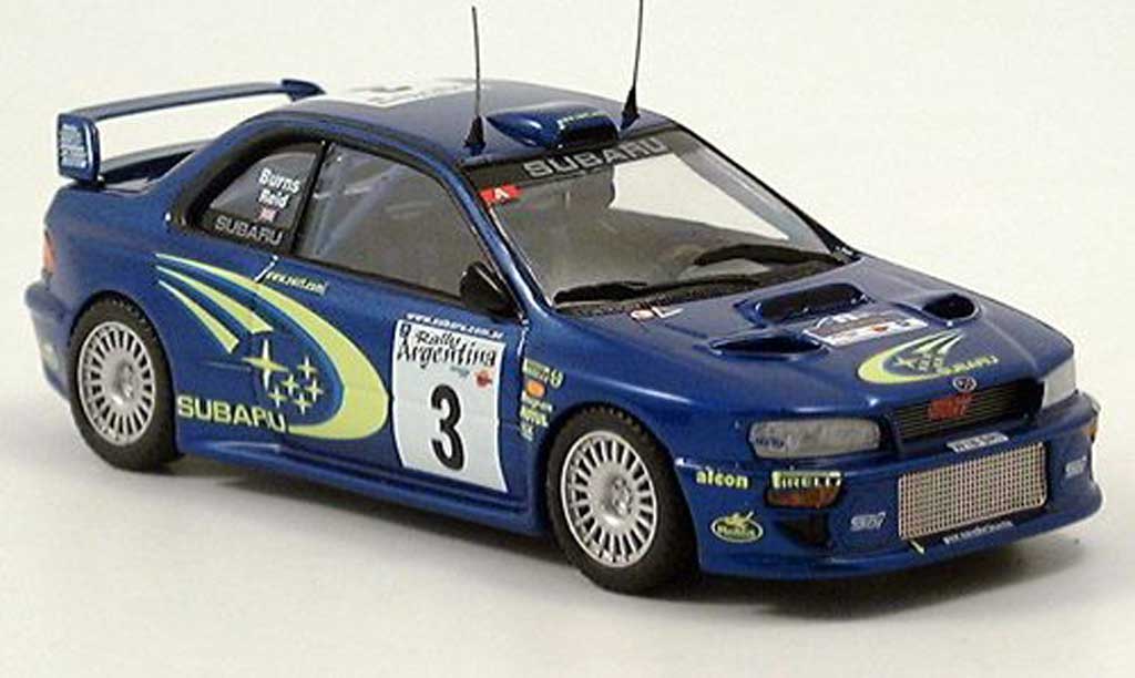 Subaru Impreza WRC 1/43 Trofeu WRC Bruns/Reid Sieger Zilverinien 2000 modelauto