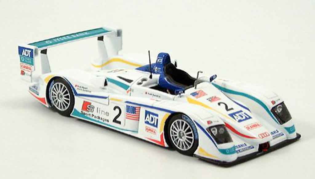 Audi R8 2005 1/43 Spark 2005 Team No. 2 LeMans modelauto