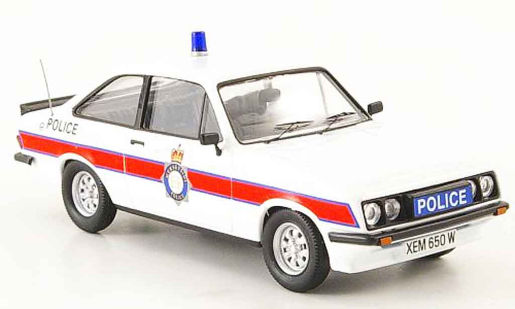 Ford Escort RS 2000 1/43 Trofeu RS 2000 Merseyside Politie politie modelauto
