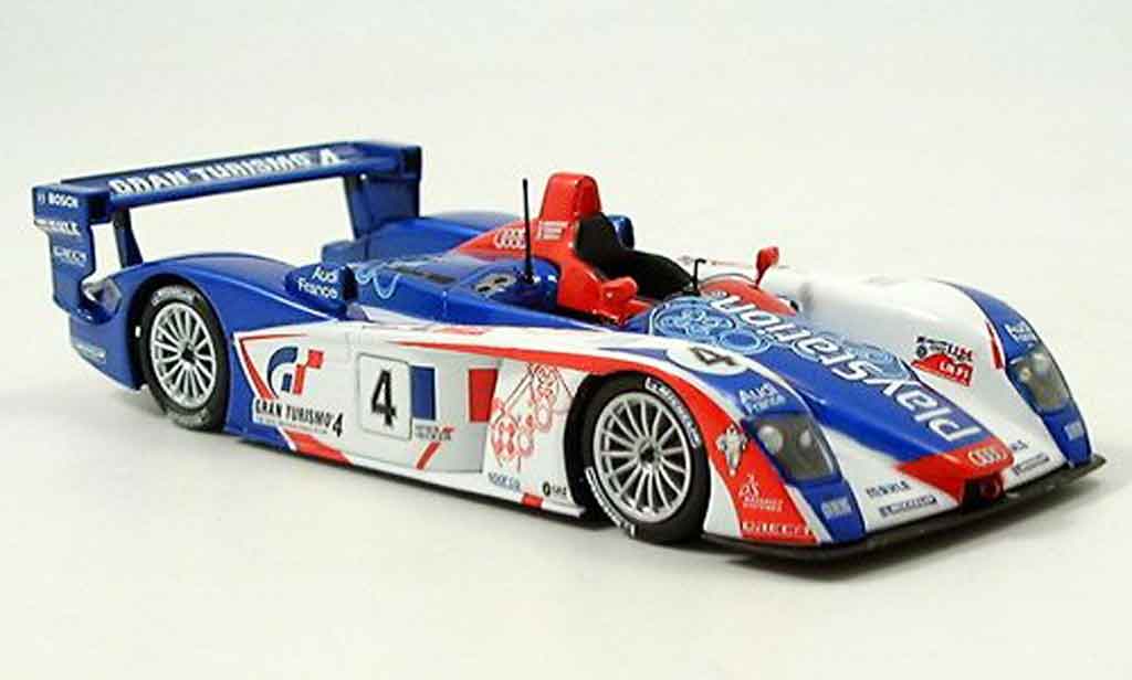 Audi R8 2005 1/43 Minichamps 2005 LM ortelli Gounon Montany 4ter modelauto