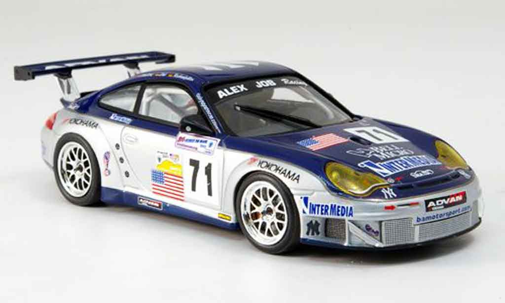 Porsche 996 GT3 RSR 1/43 Minichamps GT3 RSR LM Hindery Rockenfeller Bernhard 2005 modelauto