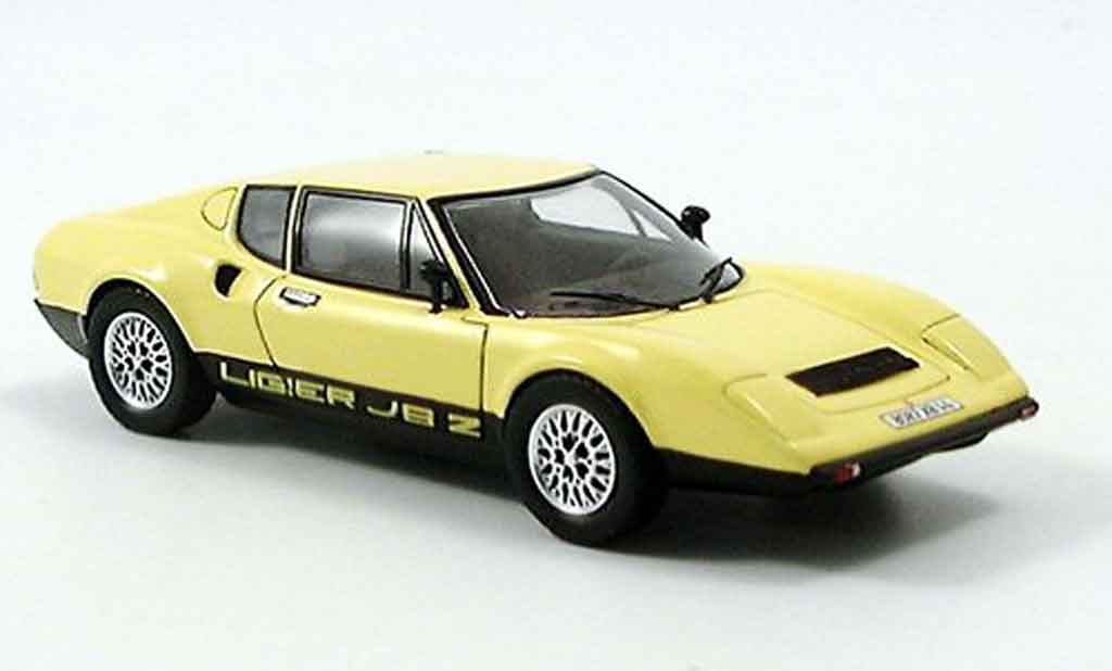 Ligier JS2 1/43 Spark geel 1972 modelauto