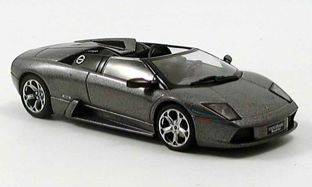 Lamborghini Murcielago Roadster 1/43 Autoart Roadster grijs 2005 modelauto