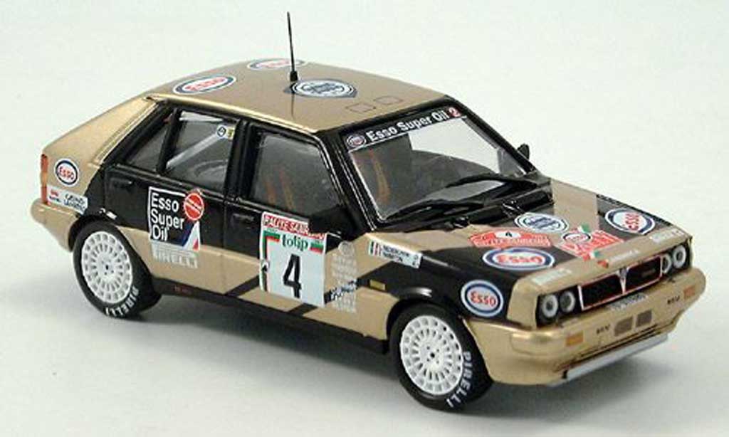 Lancia Delta HF Integrale 1/43 IXO HF Integrale Esso No. 4 1987 modelauto
