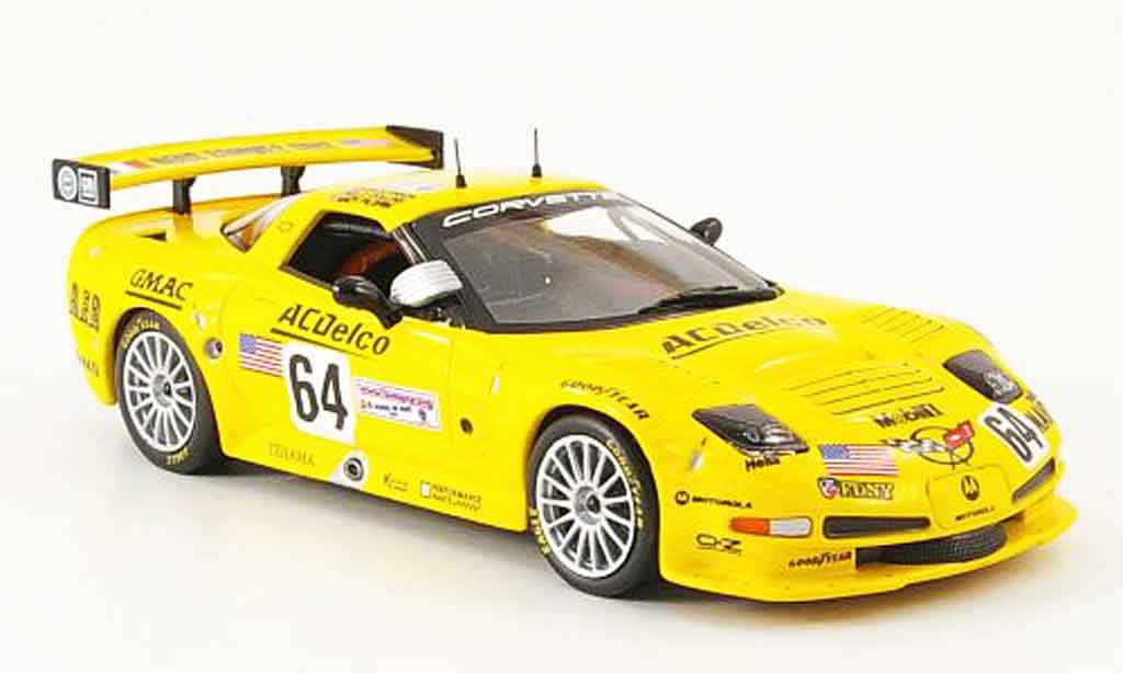 Chevrolet Corvette C5 1/43 IXO C5 R No. 64 Le Mans 2002 modelauto