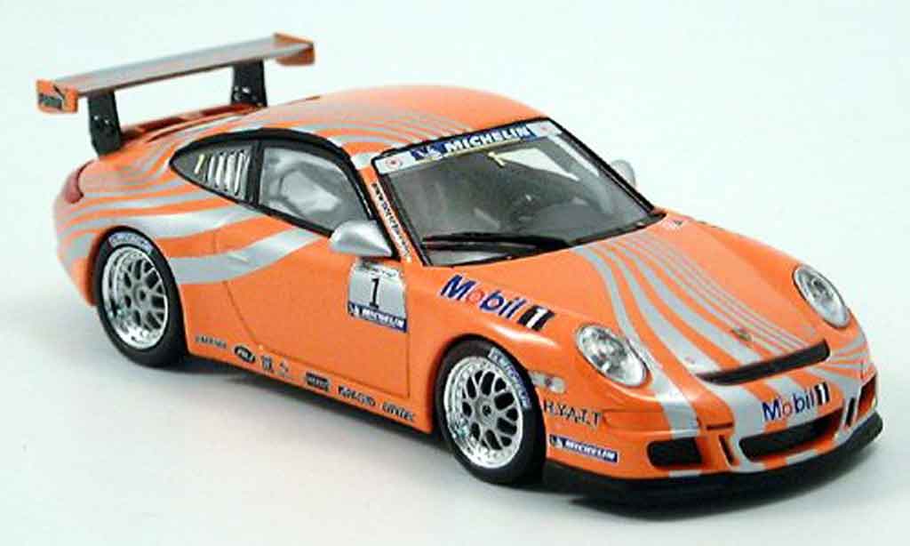Porsche 997 GT3 CUP 1/43 Minichamps GT3 Cuporanje Supercup No. 1 modelauto