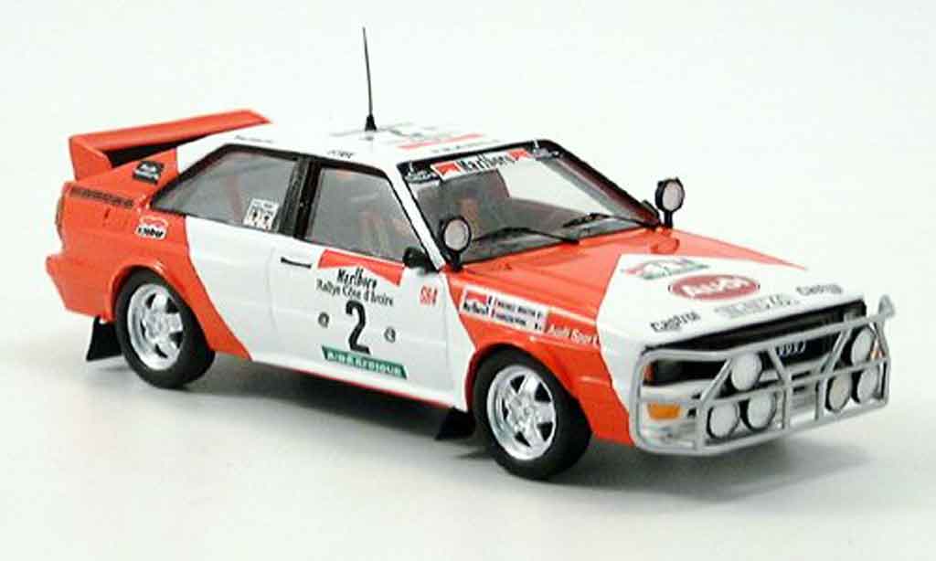 Audi Quattro 1/43 Trofeu Rallye Cote D?Ivoire No.2 Mouton Pons modelauto