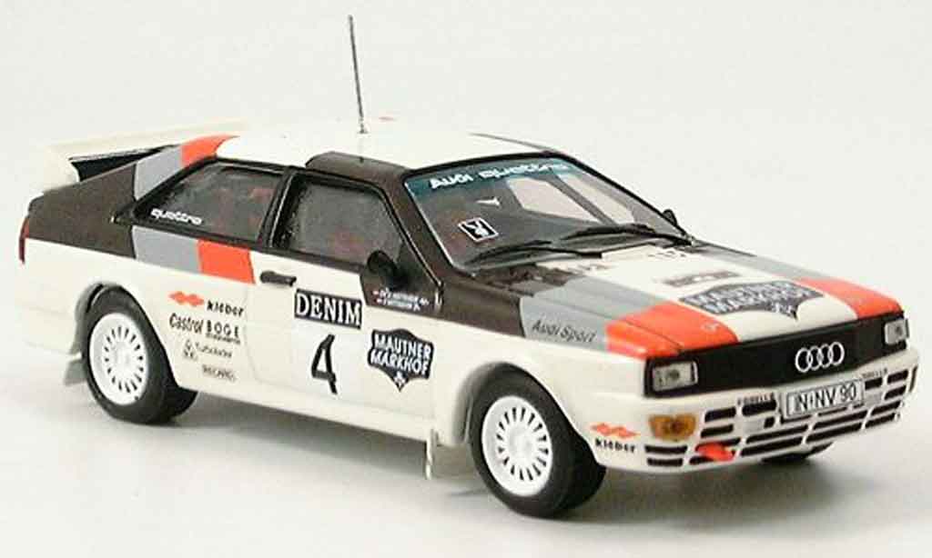 Audi Quattro 1/43 Vitesse No. 4 Sieger Janner Rallye modelauto