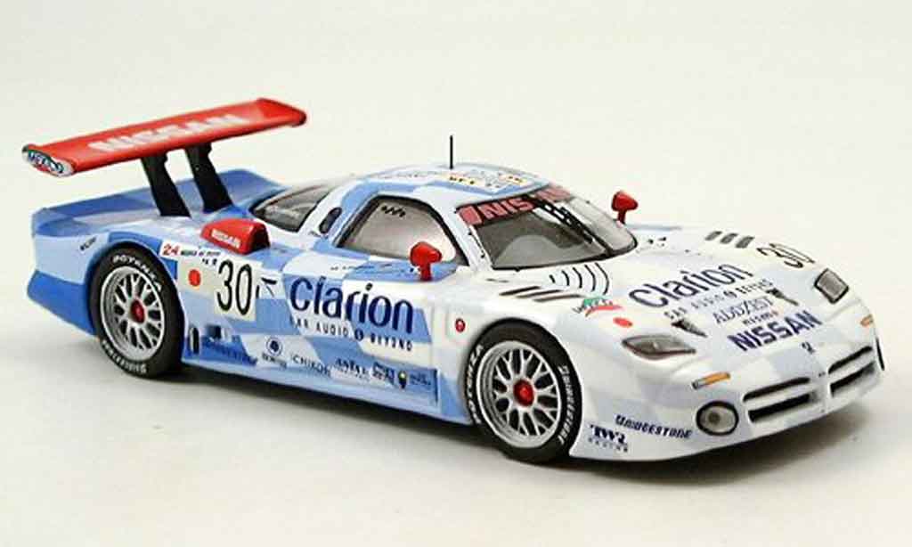 Nissan R390 1/43 IXO GT1 Clarion No. 30 Le Mans 1998 modelauto