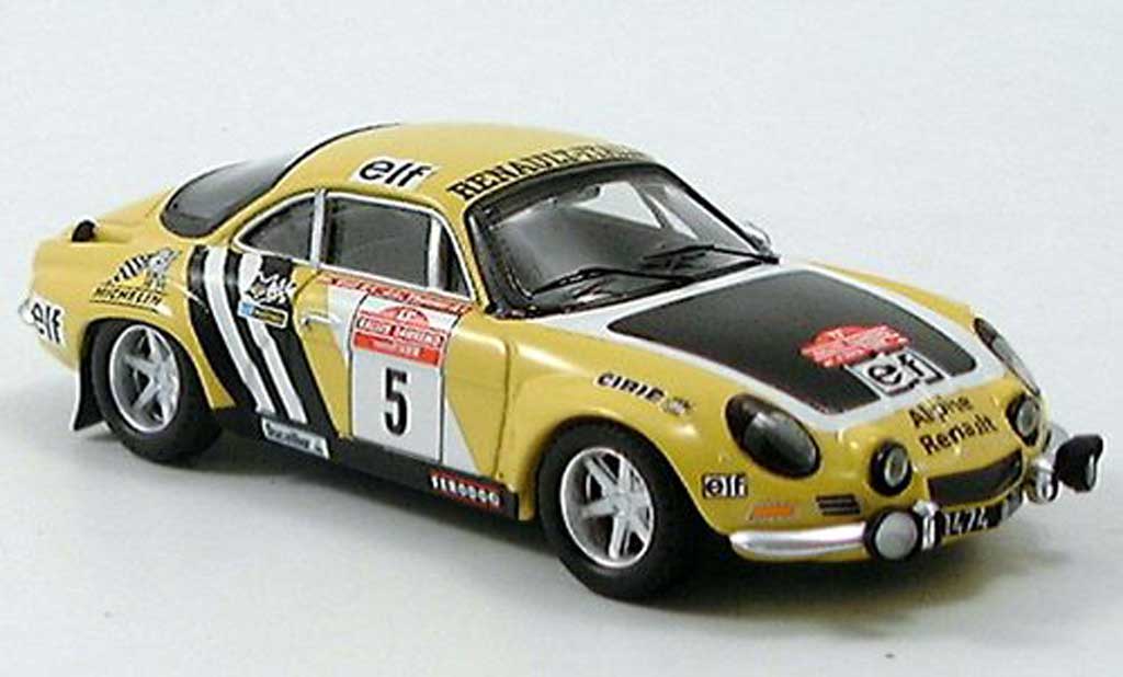 Alpine A110 1/43 Trofeu No. 5 Therier 1975 modelauto