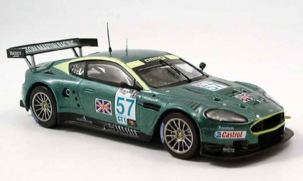 Aston Martin DBR9 1/43 IXO no. 57 brabham sieger sebring 2005 modelauto