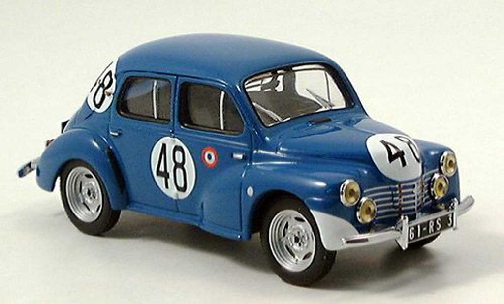 Renault 4CV 1/43 IXO No. 48 Le Mans 1948 modelauto