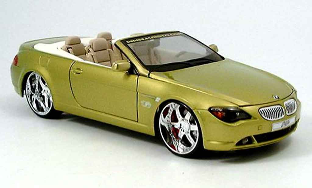 Bmw 645 E64 1/18 Maisto E64 ci cabriolet playerz or modelauto