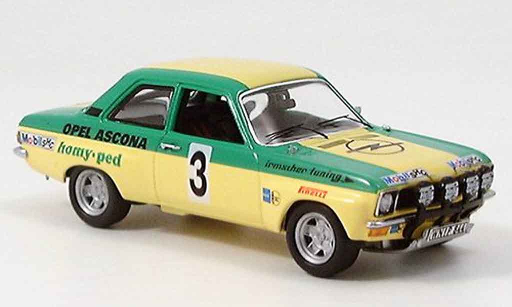 Opel Ascona A 1/43 Schuco A rallye irmscher 1973 modelauto