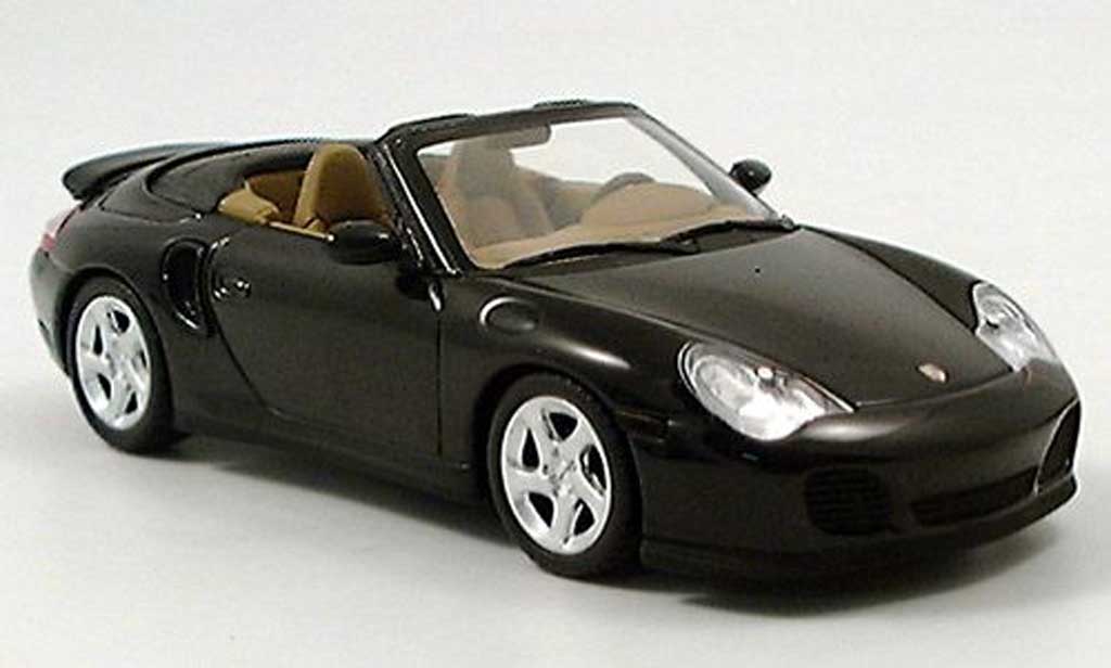 Porsche 996 Turbo 1/43 Minichamps Turbo Cabriolet grun 2005 modelauto